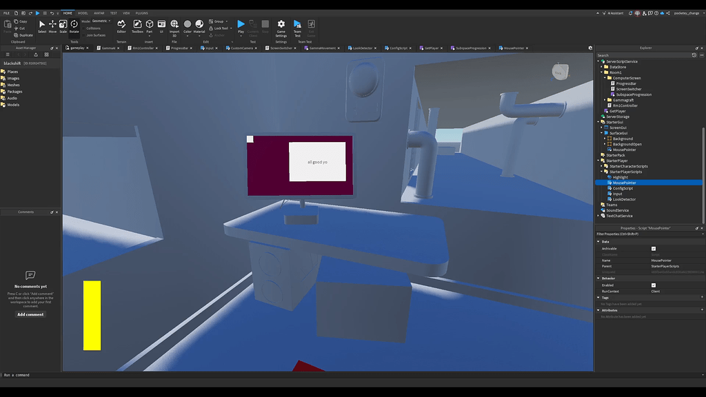 Make a custom mouse pointer on a surfacegui - Scripting Support ...