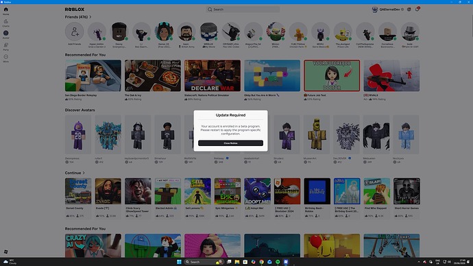 [FIXED] Beta Program Members LOCKED From Playing Roblox, Forced Updates ...
