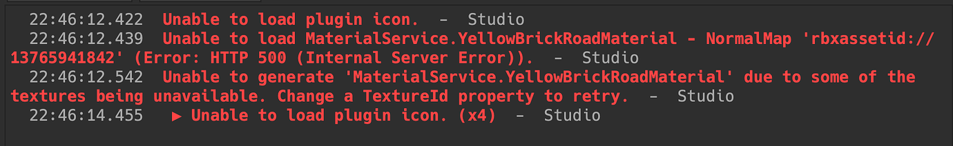 Workaroud - Missing textures and icons - Platform Usage Support ...