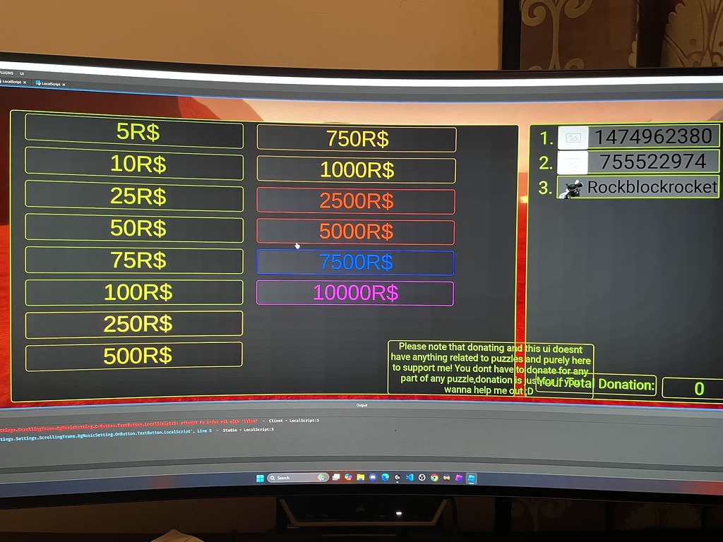 Need help with gui scaling - Scripting Support - Developer Forum | Roblox