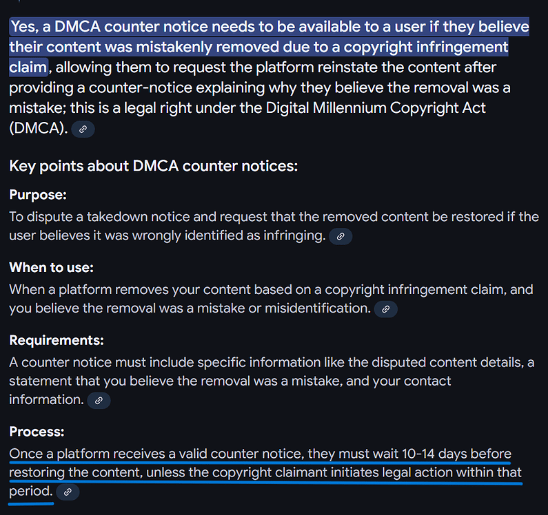 How Do I File A DMCA Counter Notice Platform Usage Support 2 795x748 