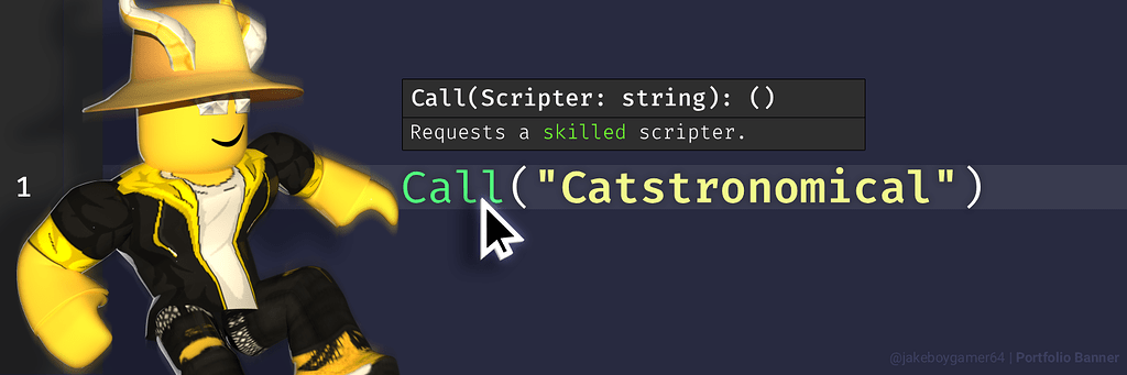 [ COMS-OPEN! | TRIAL ] Catstronomical's Portfolio | Scripter - Showcase ...