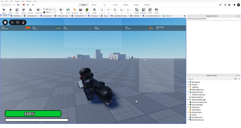 Why is he spinning - Scripting Support - Developer Forum | Roblox