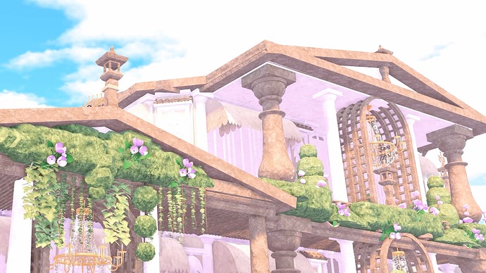 Japanese temple themed restaurants