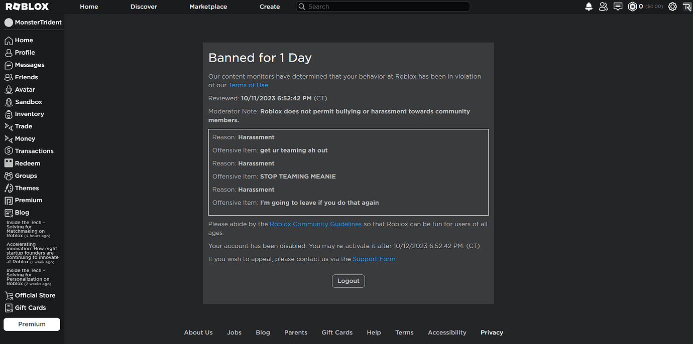 Do Roblox Bans Stay On Your Permanent Record Platform Usage Support 