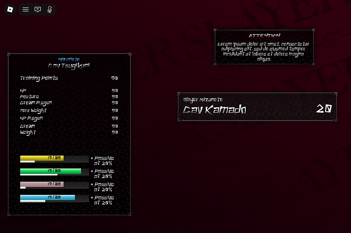 Custom Font and Effects Demo