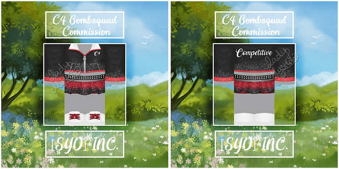 Competetive Black by LadyMysteries