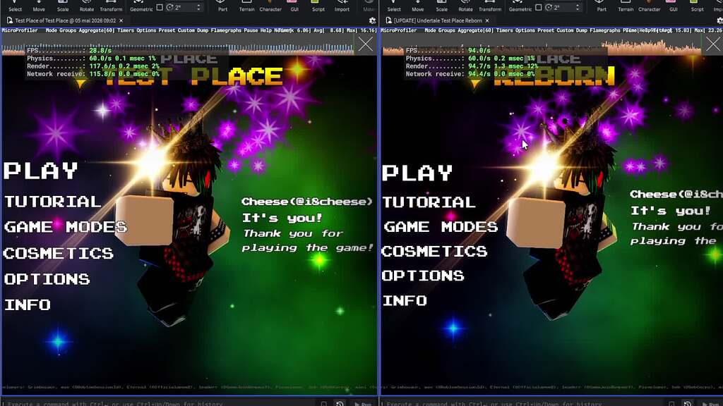 Same ScreenGui lags in one place but doesn't in another - Engine Bugs ...