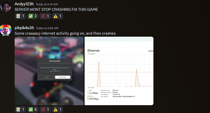 Severs Suddenly Crashing - Error 277 - Page 2 - Engine Bugs - Developer ...