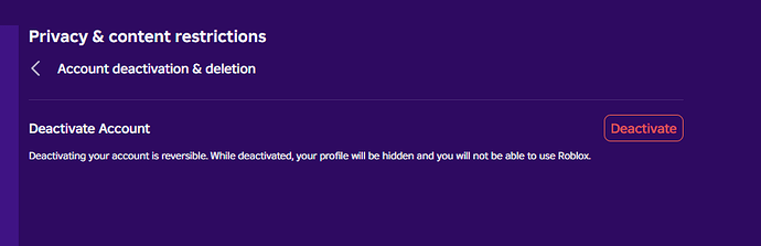 Safety Dashboard shows nothing - Page 2 - Roblox Application and