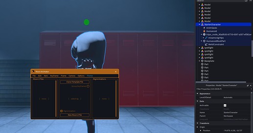 Moon animator not detecting rig - Art Design Support - Developer Forum ...