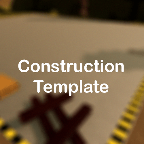 Construction Template Icon