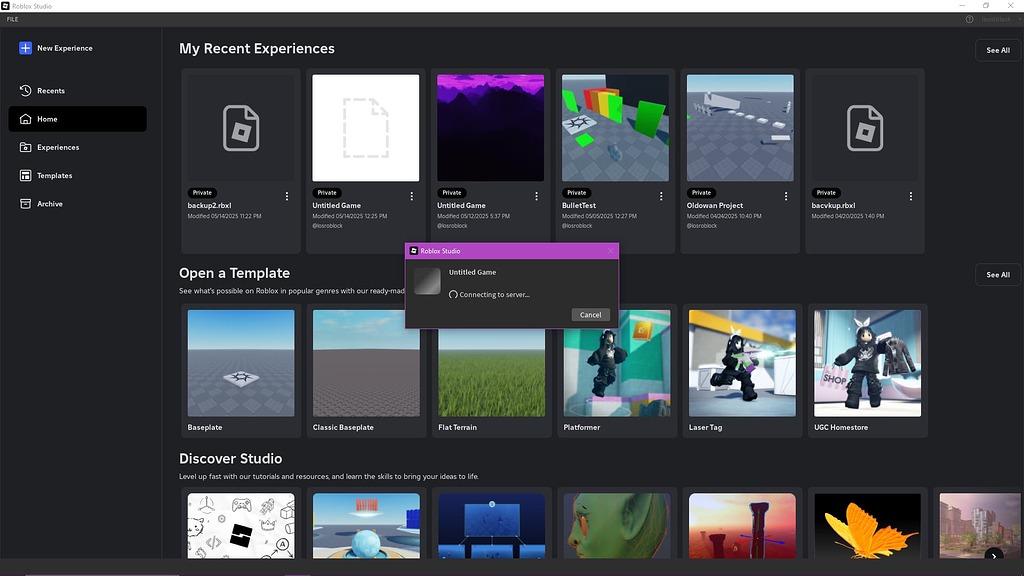Studio refuses to connect - Studio Bugs - Developer Forum | Roblox