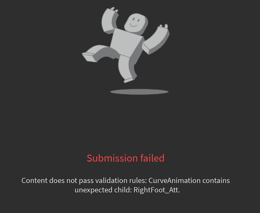 Problem creating a UGC emote - Platform Usage Support - Developer Forum ...