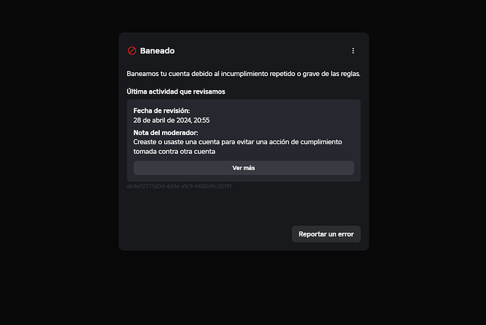 baneado
