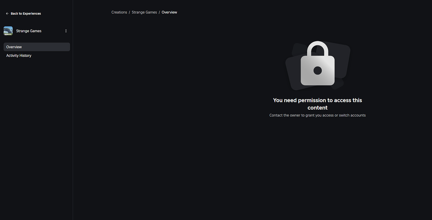 Viewing the games of a banned roblox account - Platform Usage Support ...
