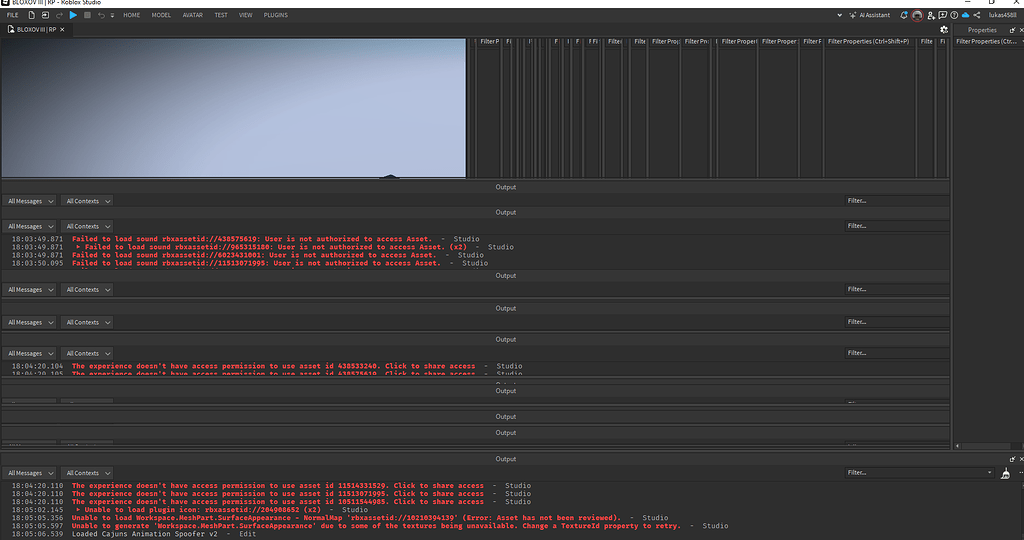 UI Completly breaks after I publish - Engine Bugs - Developer Forum ...