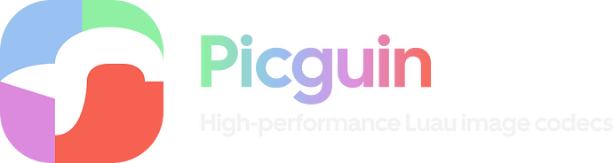 Picguin - High-performance Luau image codecs