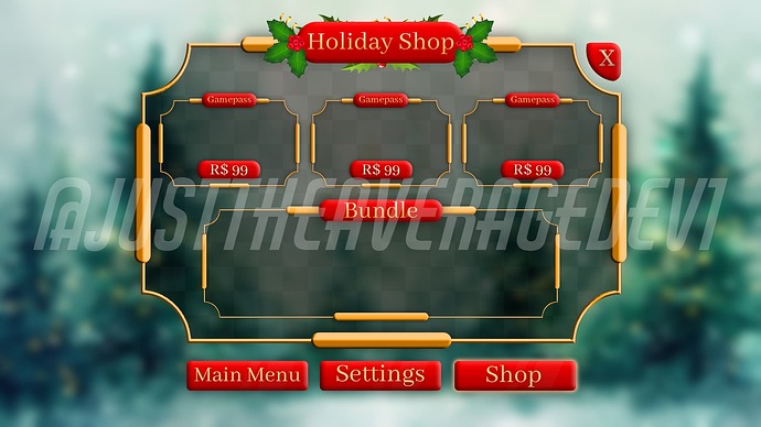Christmas UI