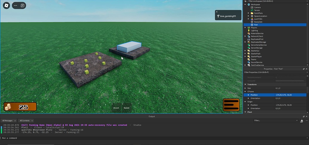 Model isnt moving to the correct position - Scripting Support ...