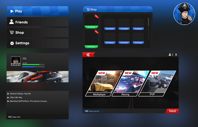 First Ui Sets