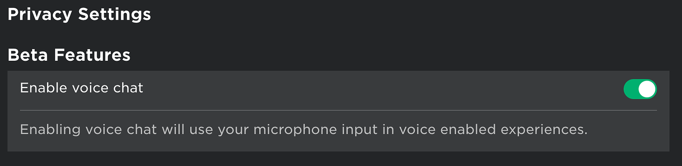 Chat with Voice Developer Beta - Announcements - Developer Forum | Roblox