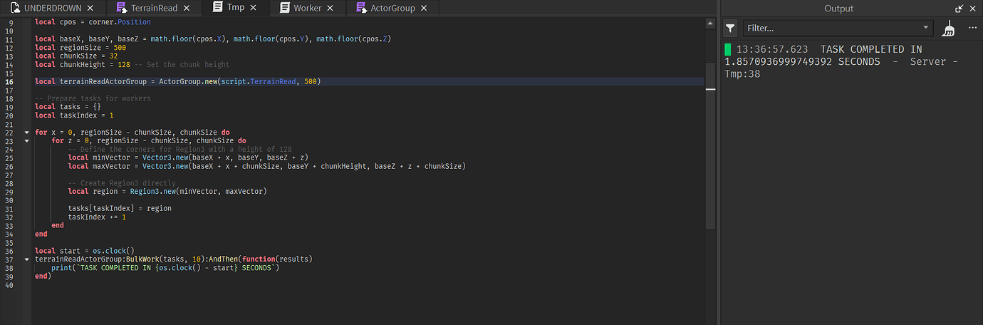 ActorGroup2 | Asynchronous parallel luau made easy - Community ...