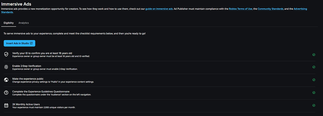 Immersive ads not working displaying for anyone - Platform Usage ...