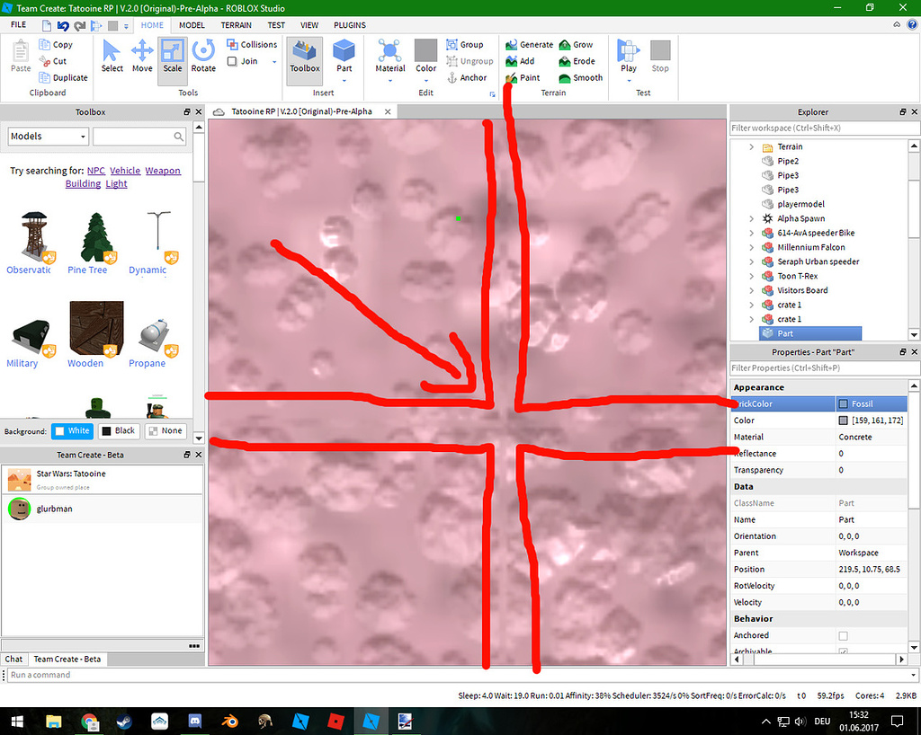 New Concrete Material texture problem - Studio Bugs - Developer Forum ...