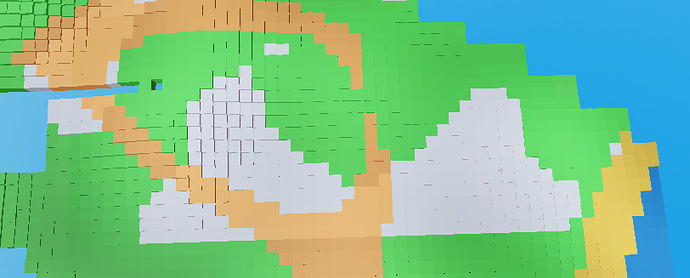 Artifacts again... also paths are overlaying on top and do not interact with code i sent here at all