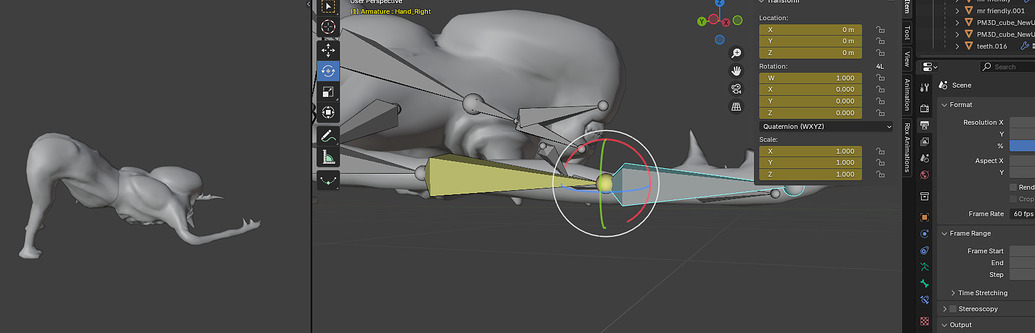 Problems with skinned mesh bones animationts - Art Design Support ...
