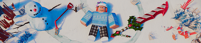 Blu Winter Banner
