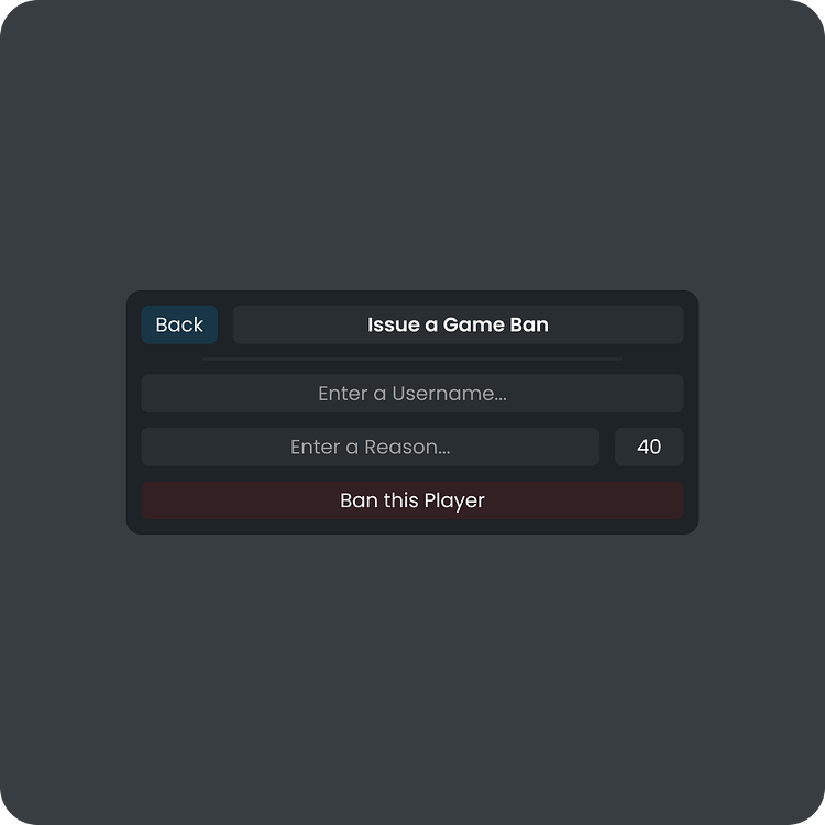 BannerUI - A new, modern way to moderate games - Community Resources ...