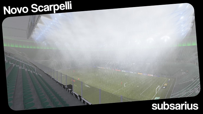 Inside the Stadium, Rain.