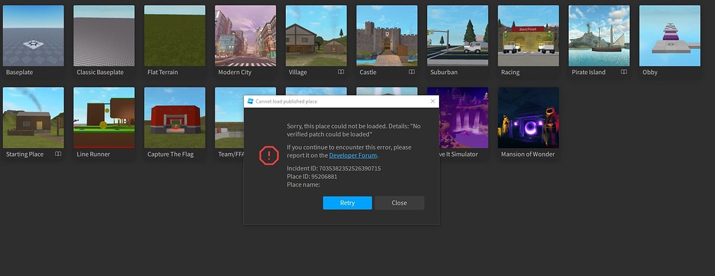 Studio Crashing Whenever I Click Play Platform Usage Support Studio Crashing Whenever I Click Play Platform Usage Support
