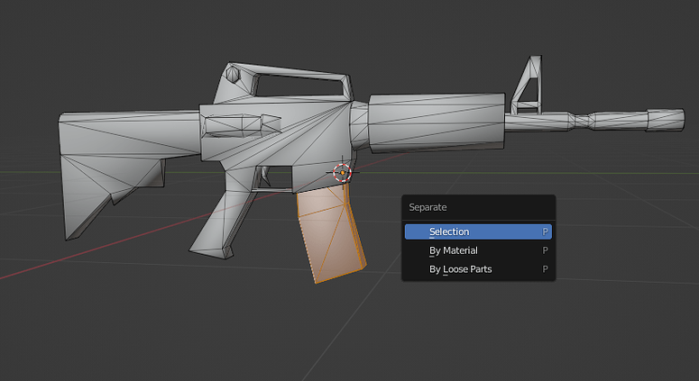 How to separate specific parts of a mesh using blender - Community ...