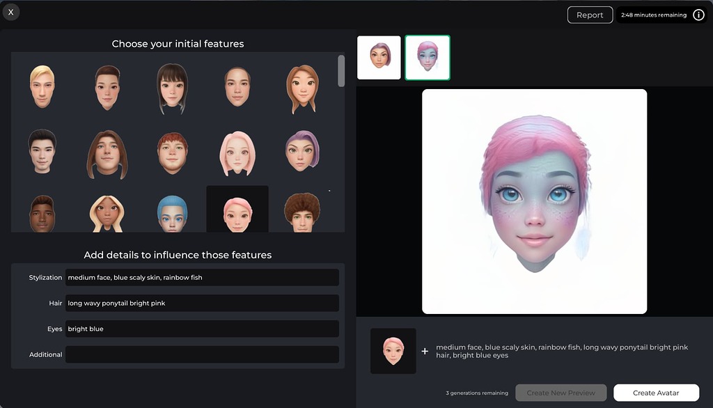 Generate avatars from images with Avatar Lab Preview [Demo ...