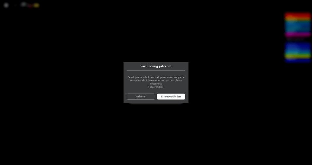 Server/Game Shutdown (Errorcode = 1) - Engine Bugs - Developer Forum ...