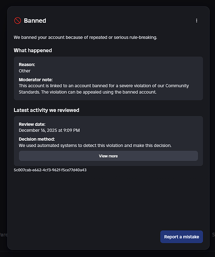 Automatic ban wave incorrectly terminating thousands of accounts