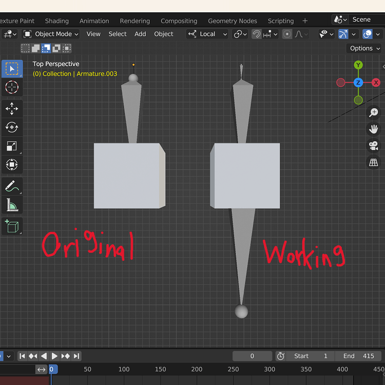 Bones not appearing in 3d Importer - Art Design Support - Developer ...