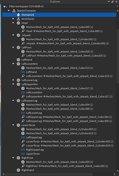 R15 Custom Rig animations are playing wrong - Art Design Support ...