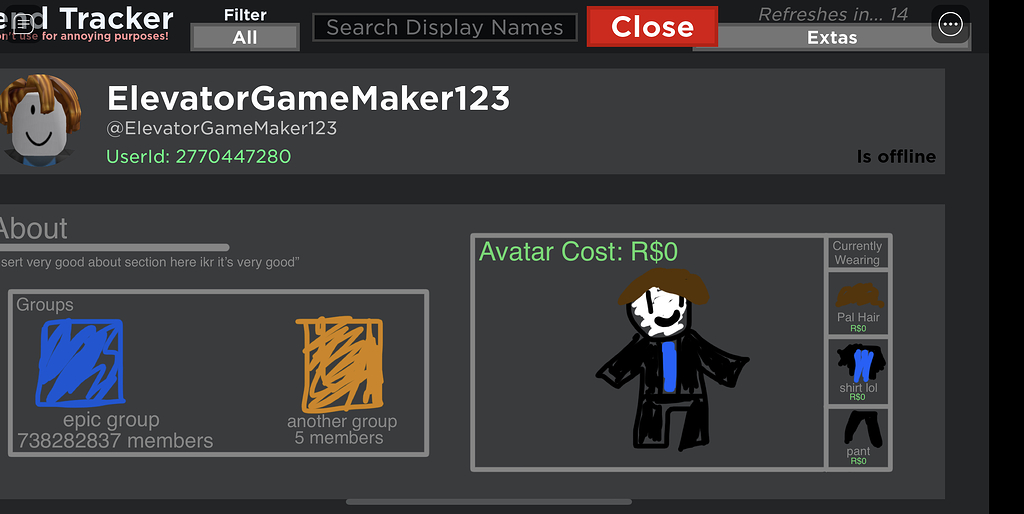 Friend tracker help! Game Design Support Developer Forum Roblox
