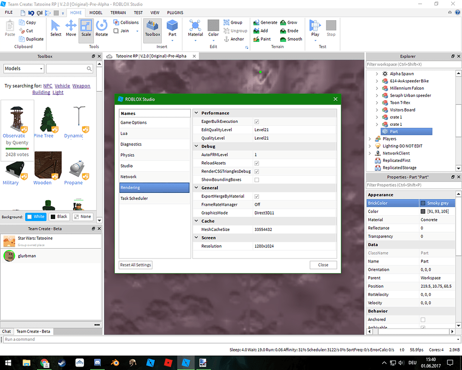New Concrete Material texture problem - Studio Bugs - Developer Forum ...