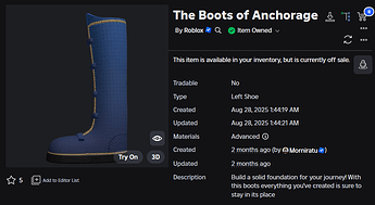 Left Boot