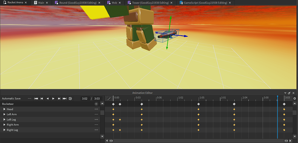 Motor6D Objects not appearing in animation editor - Art Design Support ...