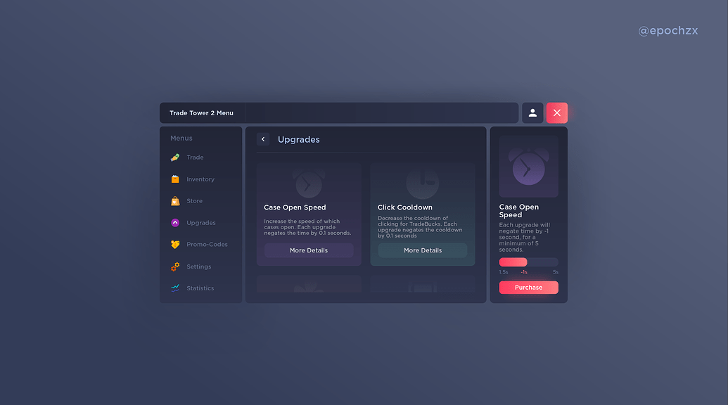 Modern Simulator UI [Trade Tower 2] - Creations Feedback - Developer ...