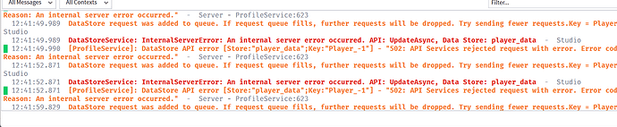 PLATFORM WIDE OUTAGE ERROR 9007 SERVICE INSTANCES visual data 6