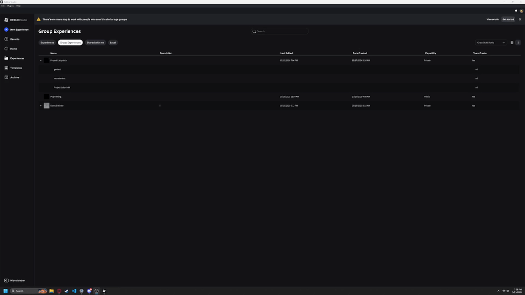 Studio freezes then crashes when opening a specific place - Studio Bugs ...