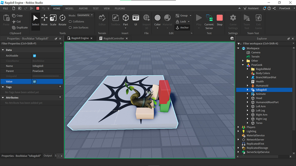 Problem with Ragdoll Behaviour - Scripting Support - Developer Forum ...