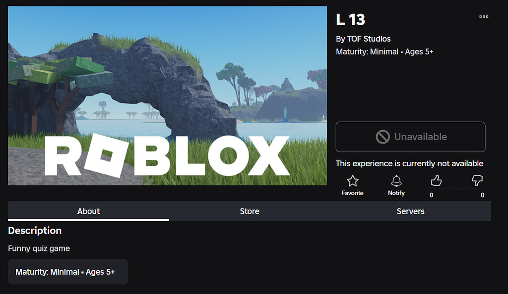 Asset "Unavailable" - Platform Usage Support - Developer Forum | Roblox